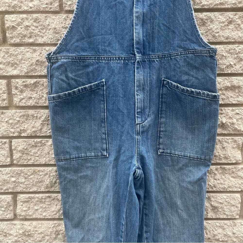 Madewell Women's Denim Dungaree Overalls Size Small - Picture 4 of 11